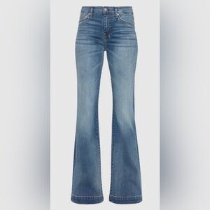 Dojo Seven Classic Blue Flared Women Jeans